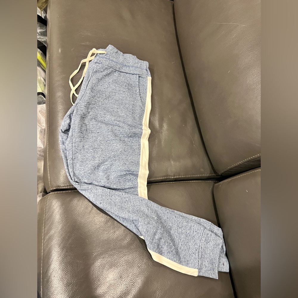 Splendid Heathered Blue skinny sweatpants